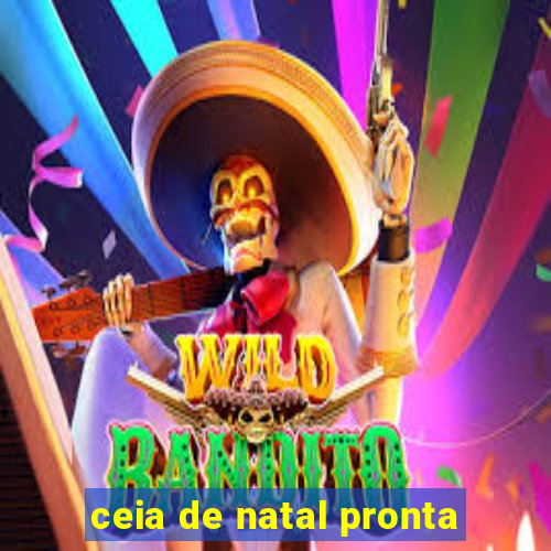 ceia de natal pronta